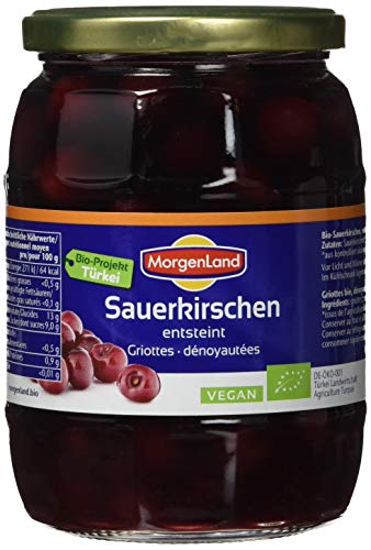 MorgenLand Bio-Sauerkirschen entsteint, 1er Pack (1 x 700 g) von Morgenland