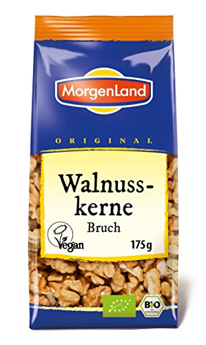 MorgenLand Bio-Walnusskerne Bruch, 1er Pack (1 x 175 g) von Morgenland