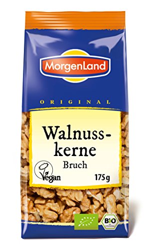 MorgenLand Bio-Walnusskerne Bruch, 1er Pack (1 x 175 g) von MorgenLand