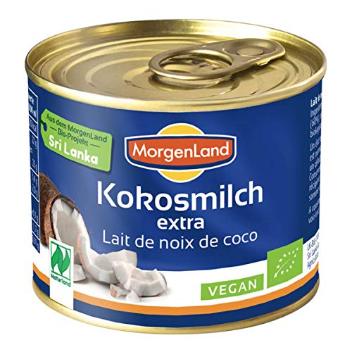 MorgenLand - Kokosmilch extra - 200 ml - 12er Pack von MorgenLand