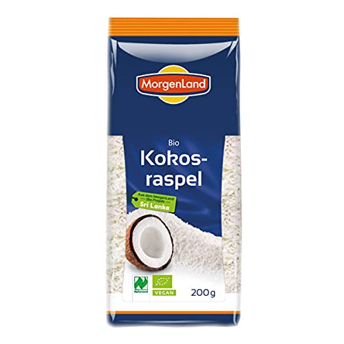 MorgenLand - Kokosraspel - 200 g - 6er Pack von Morgenland