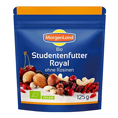 MorgenLand - Studentenfutter Royal ohne Rosinen - 125 g - 9er Pack von Morgenland