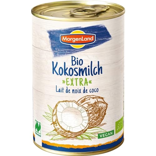 Morgenland Bio Kokosmilch extra (6 x 400 ml) von Morgenland