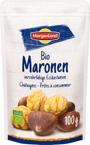 Bio Maronen verzehrfähige Esskastanien 2 x 100 gr von Morgenland
