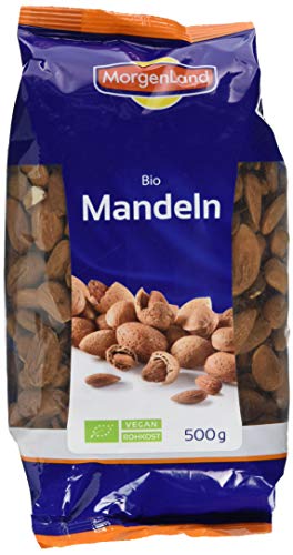 Morgenland Europäische Mandeln 500g Bio Nüsse, 1er Pack (1 x 500 g) von Morgenland