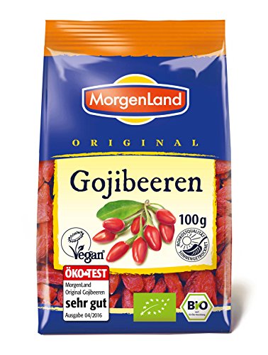 Morgenland Gojibeeren 100g Bio Trockenfrüchte, 1er Pack (1 x 100 g) von Morgenland