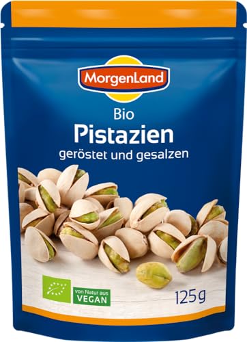 Morgenland Jumbo-Pistazien, geröstet und gesalzen (125 g) - Bio von Morgenland