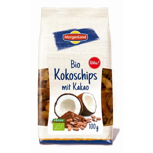 Morgenland Kokoschips, Kakao, 100g Morgenland Kokoschips, Kakao, 100g von Morgenland