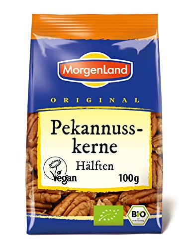 Morgenland Pekannusskerne halbe 100g Bio Nüsse, 1er Pack (1 x 100 g) von Morgenland