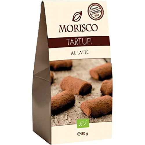 Morisco Trüffel mit Milchschokolade (80 g) - Bio von Morisco