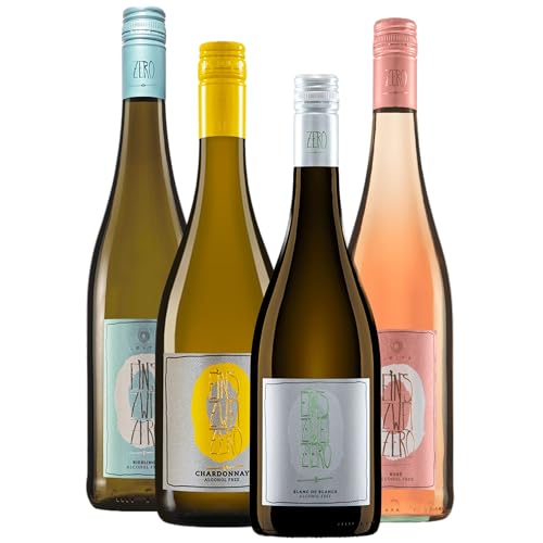 4er Probierpaket "Weiß & Rosé" von Weingut Leitz | Alkoholfreier Weißwein & Roséwein mit 0,0% Vol inkl. Gratis DropStop 4er Probierpaket "Weiß & Rosé" von Weingut Leitz | Alkoholfreier Weißwein & Roséwein mit 0,0% Vol inkl. Gratis DropStop von Moritz Drinks