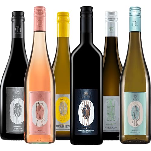 Alkoholfreier Wein von Weingut Leitz | 6er Probierpaket | Rotwein, Weißwein & Rosé entalkoholisiert inkl. Gratis DropStop Alkoholfreier Wein von Weingut Leitz | 6er Probierpaket | Rotwein, Weißwein & Rosé entalkoholisiert inkl. Gratis DropStop von Moritz Drinks
