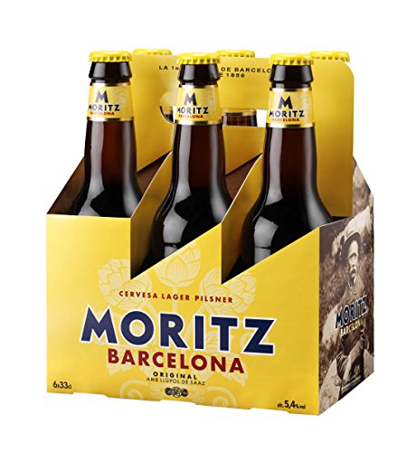 Moritz Bier 6er Pack ( 6 Fl. x 0,33cl. ) 5,4% Vol. inc. 0.48€ MEHRWEG Pfand von Moritz