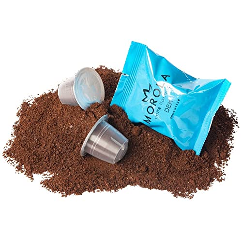 Morola Caffè Italiano - Nespresso® kompatible Kapseln - Entkoffeiniert - Packung mit 100 Kapseln - NSP Kompatibel - Made in Italy von Morola