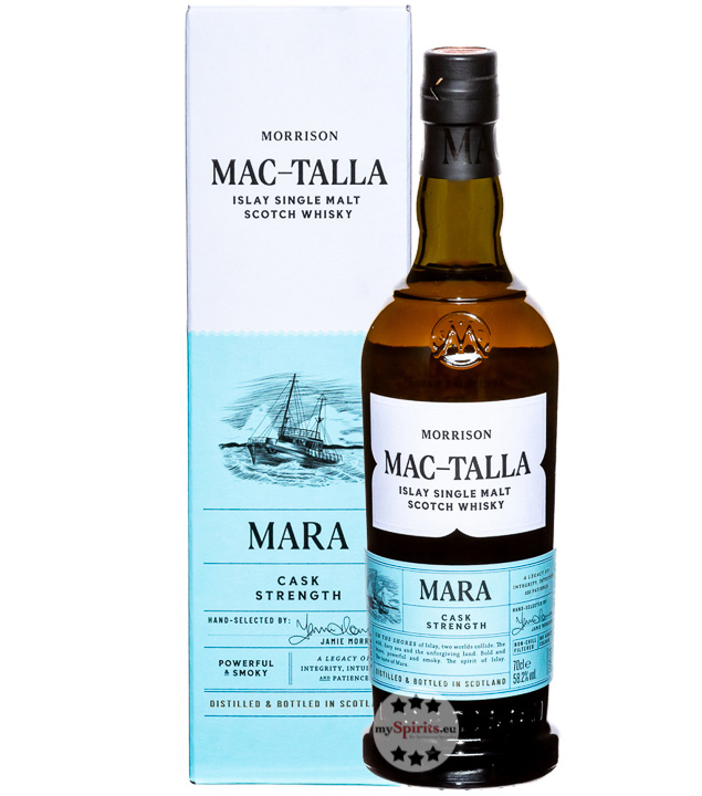 Mac-Talla Mara Cask Strength Islay Single Malt Whisky (58,2 % Vol., 0,7 Liter) von Morrison Scotch Whisky Distillers