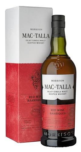 Mac-Talla Morrison RED WINE BARRIQUES Islay Single Malt Scotch Whisky 53,8% Vol. 0,7l in Geschenkbox von Morrison Scotch Whisky Distillers