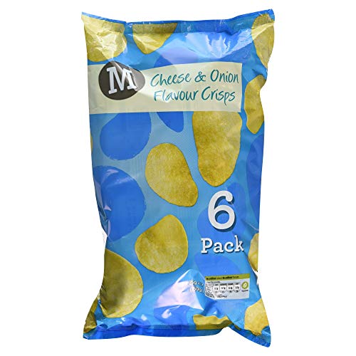 Morrisons Käse- und Zwiebel-Chips, 6 Stück Morrisons Käse- und Zwiebel-Chips, 6 Stück von Morrisons