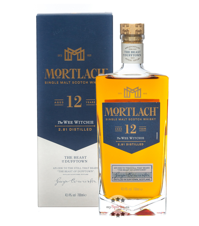 Mortlach 12 Jahre Single Malt Scotch Whisky (43,4 % vol., 0,7 Liter) von Mortlach