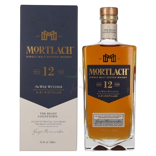 Mortlach 12 Years Old The WEE WITCHIE Single Malt Scotch Whisky 43,40% 0,70 Liter von Mortlach