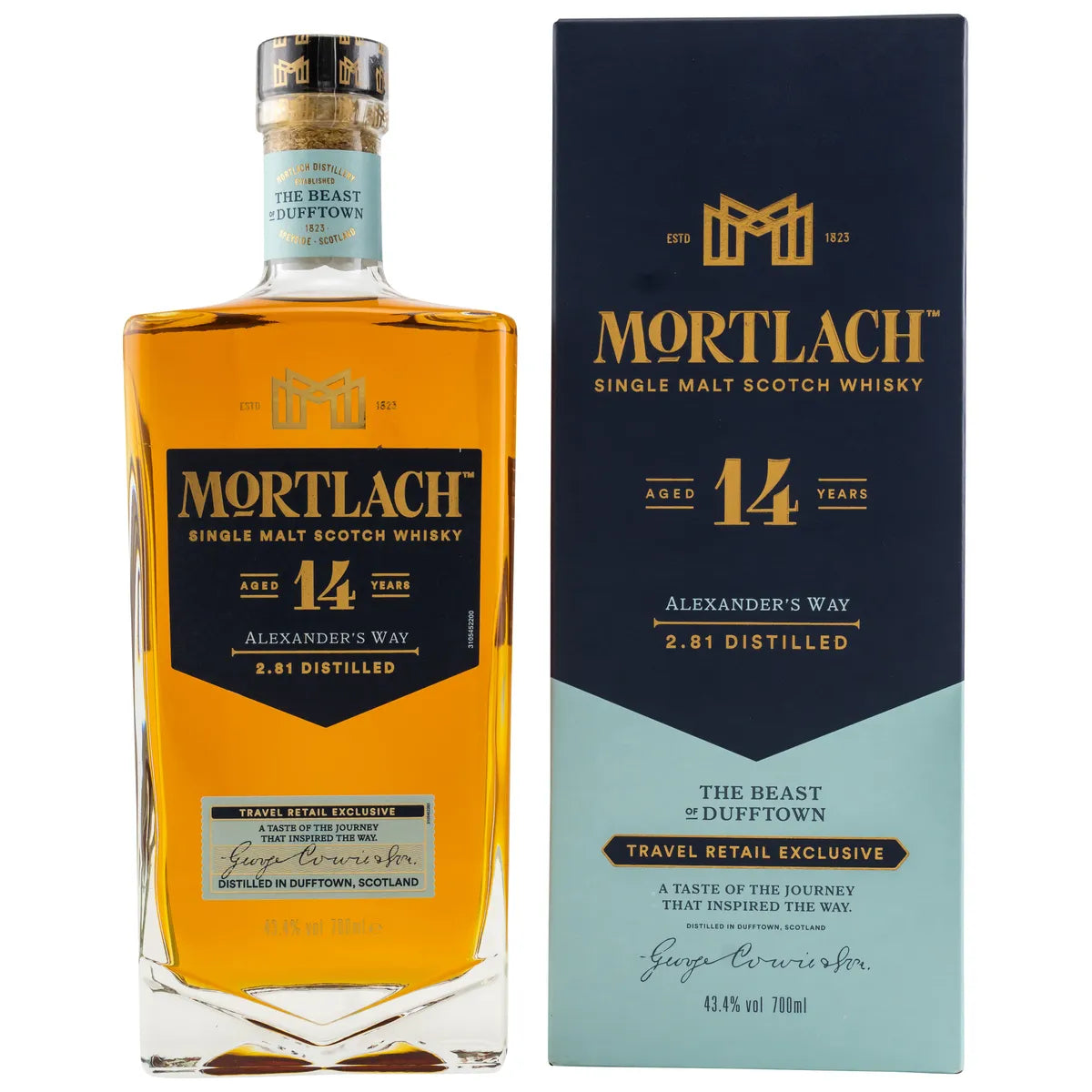 Mortlach 14 Jahre 43,4% vol. 0,7l Mortlach 14 Jahre 43,4% vol. 0,7l von Mortlach