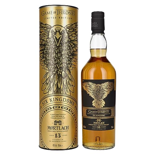 Mortlach 15 Jahre, Single Malt Scotch Whisky, 1x0,7l, The Six Kingdoms - Game Of Thrones Limitierte Edition Mortlach 15 Jahre, Single Malt Scotch Whisky, 1x0,7l, The Six Kingdoms - Game Of Thrones Limitierte Edition von Mortlach