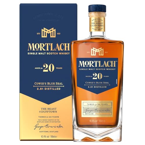 Mortlach 20 Jahre | Single Malt Scotch Whisky | Aromatischer | handgefertigt in der schottischen Speyside | 43,4% vol | 700ml Einzelflasche | Mortlach 20 Jahre | Single Malt Scotch Whisky | Aromatischer | handgefertigt in der schottischen Speyside | 43,4% vol | 700ml Einzelflasche | von Mortlach