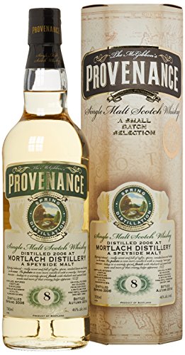 Mortlach Provenance McGibbon 8 Years Old 2006 + GB 46% Vol. 0,7 l von Mortlach