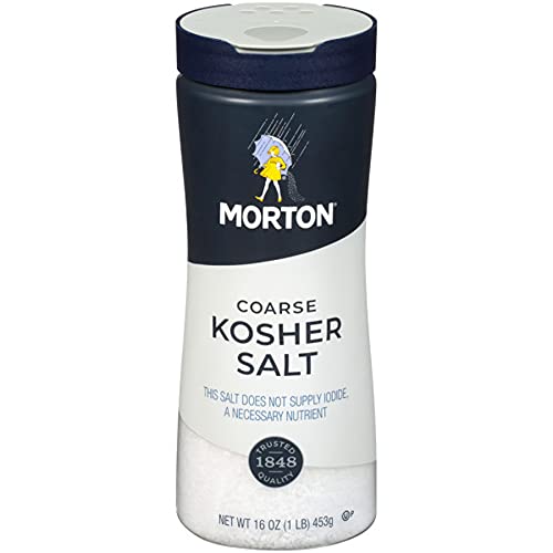 Morton Grobes Koscheres Salz, 453 g (16 oz) von Morton