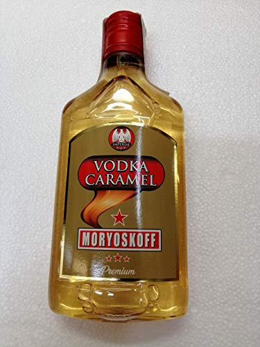 Wodka Caramel Moryoskoff Plastikflasche 35cl 18% Alkohol von Moryoskoff