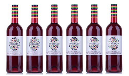 6x 0,75l - Mosketto - Rosso - Italien - süß von Mosketto