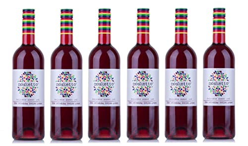 6x 0,75l - Mosketto - Rosso - Italien - süß von Mosketto