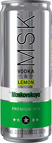 Moskovskaya MSK - Lemon 0,33 Liter 10% Vol. von Moskovskaya