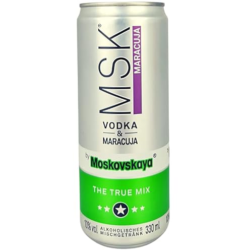 Moskovskaya MSK - Maracuja 0,33 Liter 10% Vol. von Moskovskaya