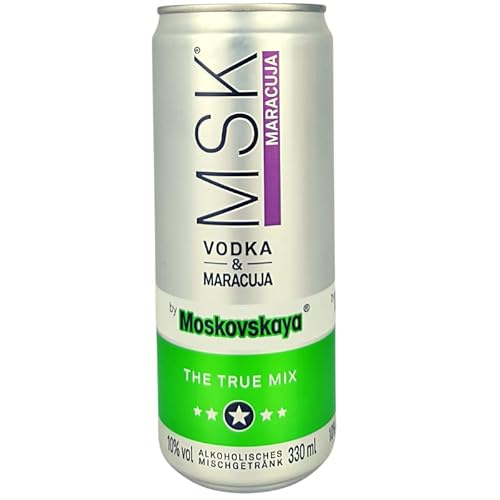 Moskovskaya MSK - Maracuja 0,33 Liter 10% Vol. von Moskovskaya