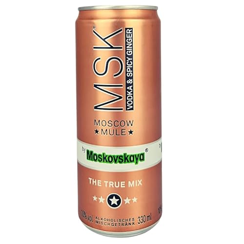 Moskovskaya MSK - Moscow Mule 0,33 Liter 10% Vol. von Moskovskaya