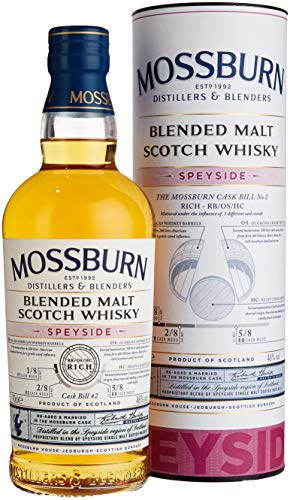 Mossburn | Blended Malt Scotch Whisky | Speyside | 700ml | Sherry Cask Finish | 46% vol. von Linkwood