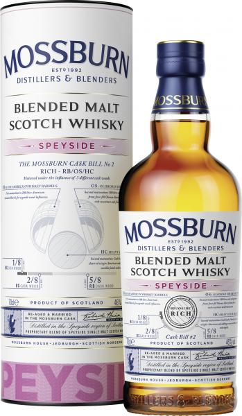 Mossburn Speyside Blended Malt Scotch Whisky von Mossburn