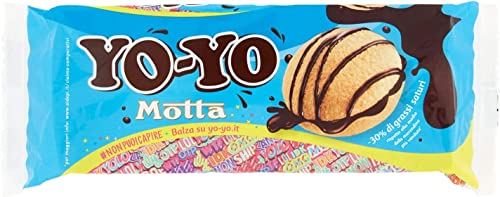 6x Motta Yo-Yo merenda gefüllte Zwischenmahlzeit 6 Snacks 210g von Motta