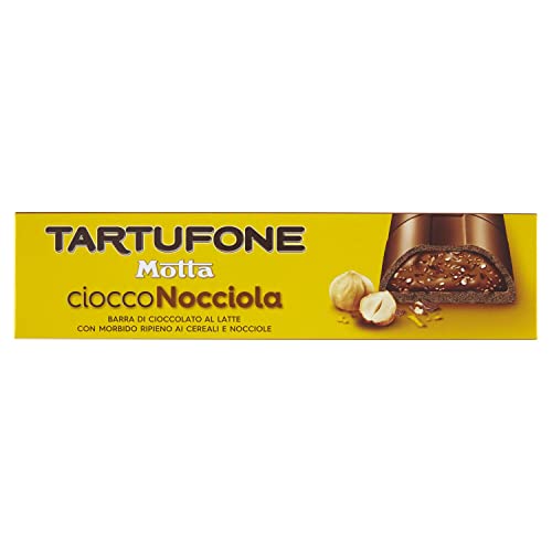 3x Motta Tartufone Ciocco Nocciola Milchschokolade und Haselnüsse riegel 150 gr 3x Motta Tartufone Ciocco Nocciola Milchschokolade und Haselnüsse riegel 150 gr von Motta