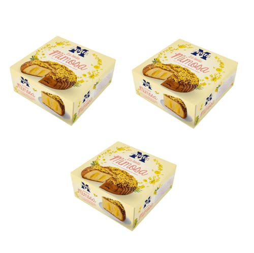3x Motta Torta Mimosa Kuchen gefüllt mit Creme und mit Schokolade dekoriert 350g 3x Motta Torta Mimosa Kuchen gefüllt mit Creme und mit Schokolade dekoriert 350g von Motta