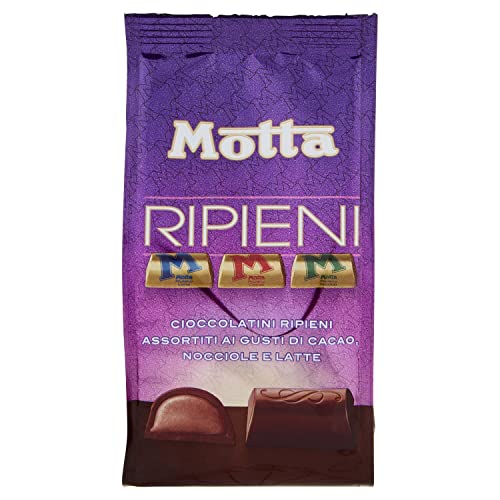 3x Motta Ripieni Pralinen gefüllt mit Milch, Kakao und Haselnuss150g von Motta