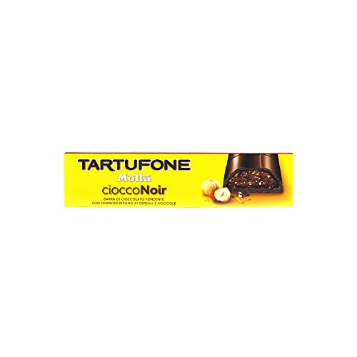 Motta Tartufone Ciocco Noir Dunkle Schokolade und Haselnüsse riegel 150 gr von Motta