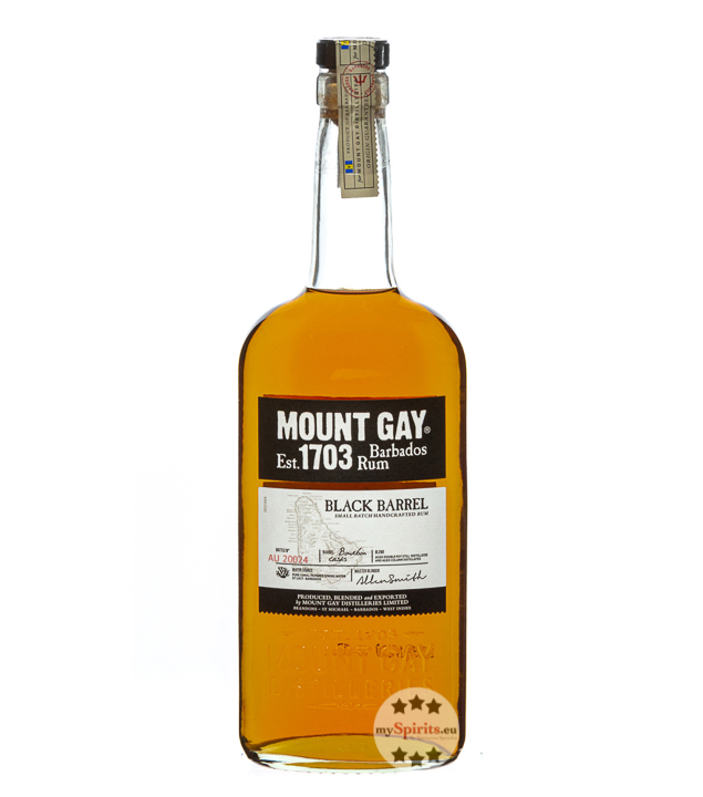 Mount Gay Black Barrel Barbados Rum (43 % Vol., 0,7 Liter) von Mount Gay 1703 Barbados Rum