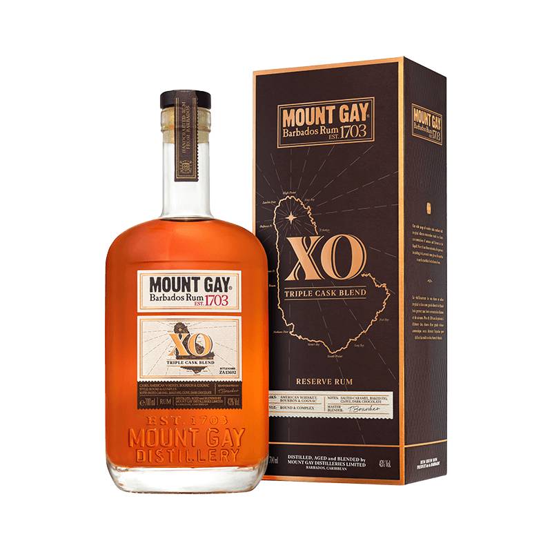 Mount Gay : XO Triple Cask Blend von Mount Gay