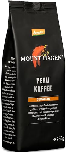 Mount Hagen Bio Demeter Röstkaffee Peru, gemahlen (6 x 250 gr) von Mount Hagen