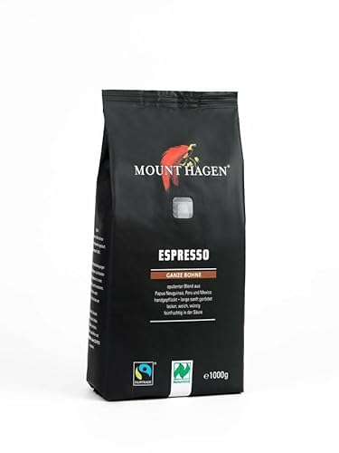 Mount Hagen Bio Espresso ganze Bohne (2 x 1 kg) von Mount Hagen