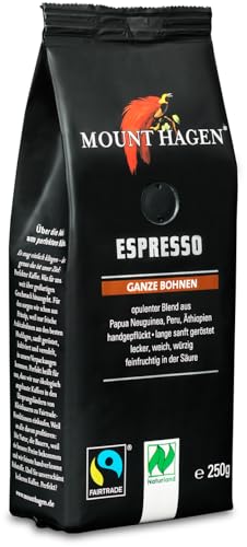 Mount Hagen Bio Espresso ganze Bohne Softpack (6 x 250 gr) von Mount Hagen