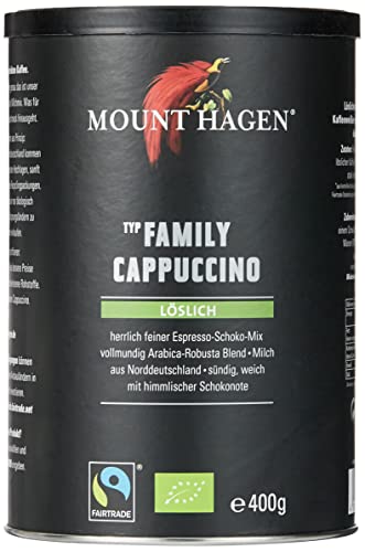 Mount Hagen Bio FT Family Cappuccino, 400g von Mount Hagen