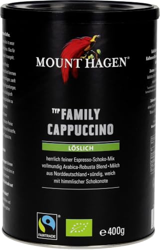 Mount Hagen Bio Family Cappuccino mit Schokonote (2 x 400 gr) von Mount Hagen