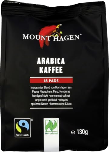 Mount Hagen Bio Kaffee Pads (2 x 130 gr) von Mount Hagen